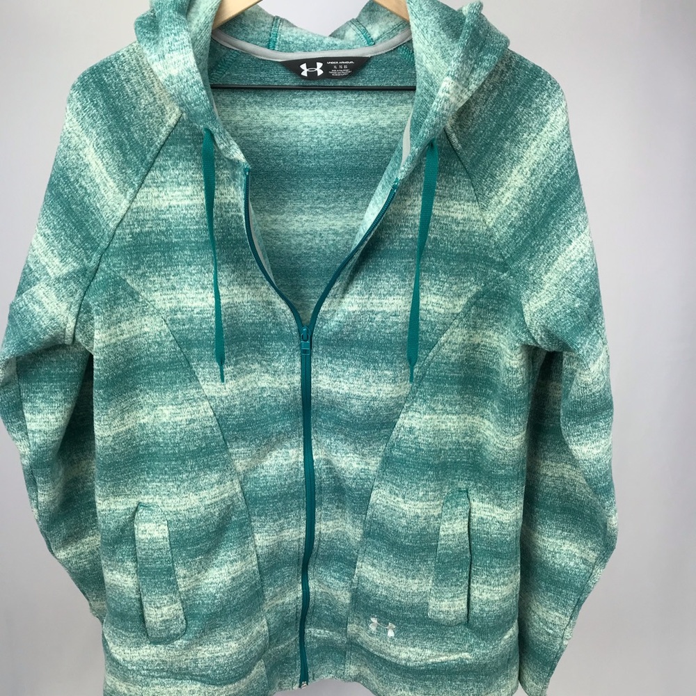 Under Armour Cold Gear Zip Up Sweatshirt with Hood